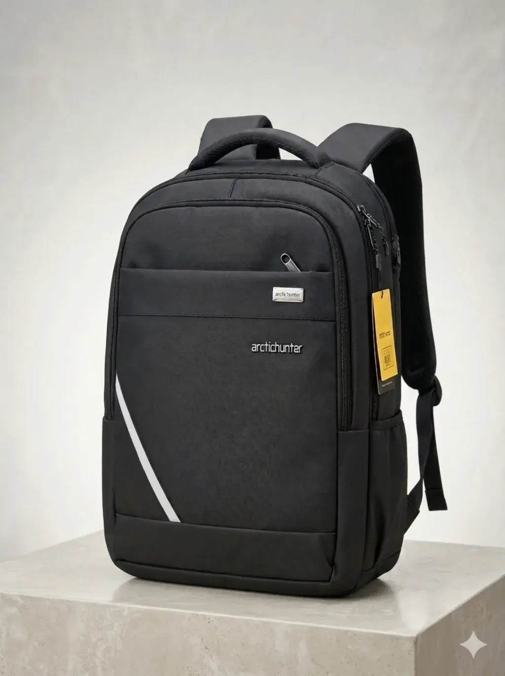 Arctic Hunter Laptop Backpack (Black)