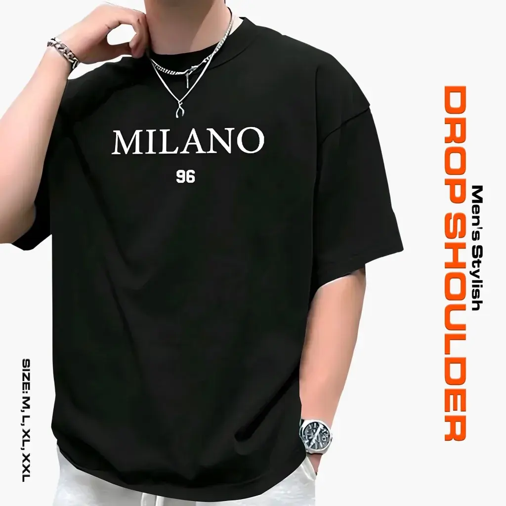 3 Pcs Combo Men's Stylish Drop Shoulder- Milano overlay