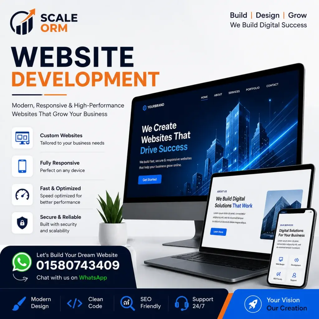 Professional Website Development | Business, Portfolio & E-commerce Websites