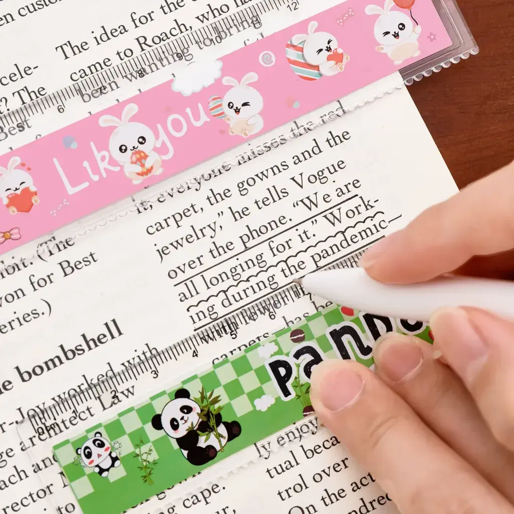 Ins Cute Pet Ruler overlay
